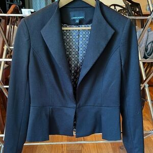 Cynthia Rowley Women’s single clasp Black Blazer Size Small